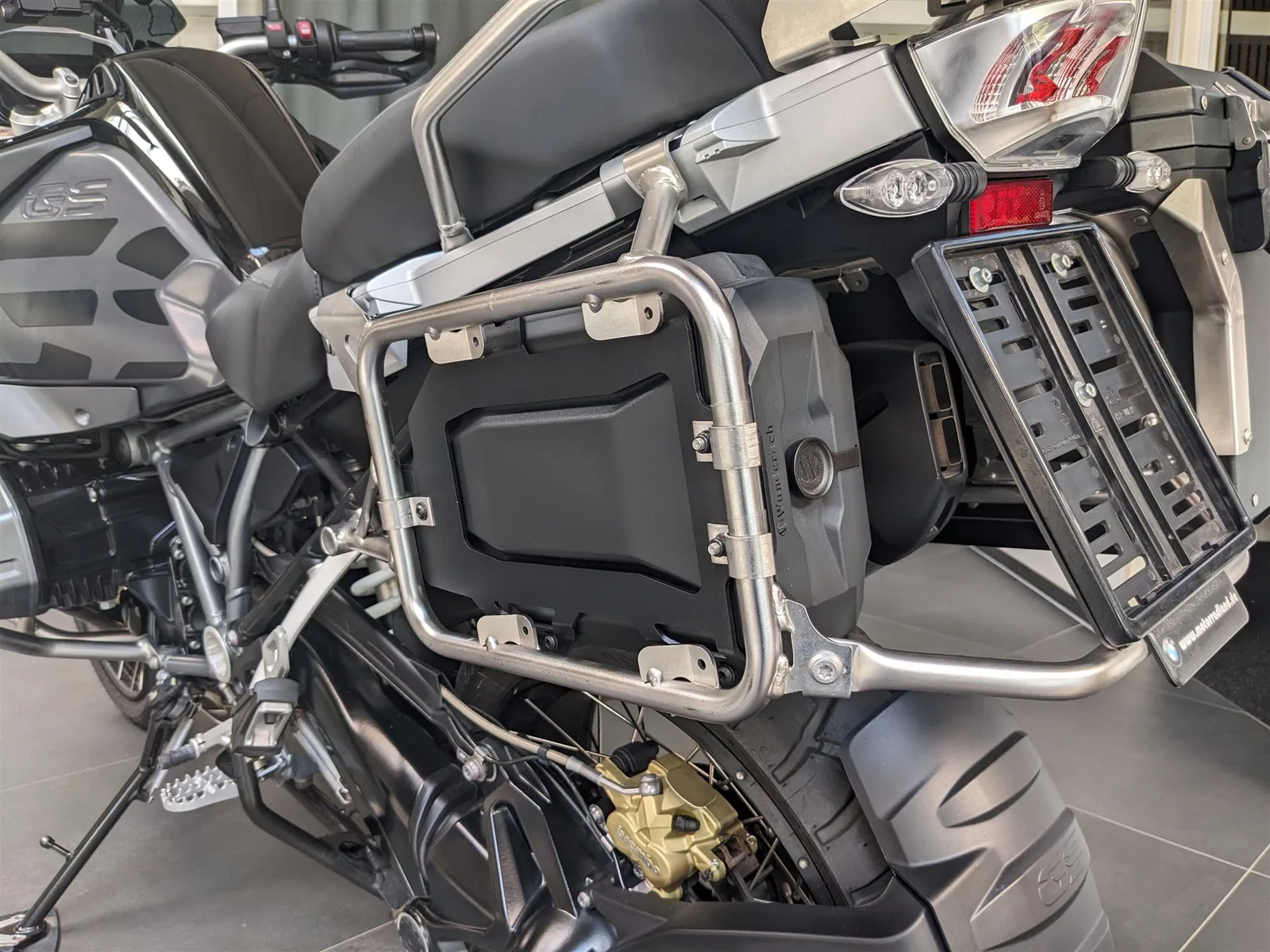 BMW R 1200 GS Adventure Triple Black Alu-Koffer Topcase 3 Pakete