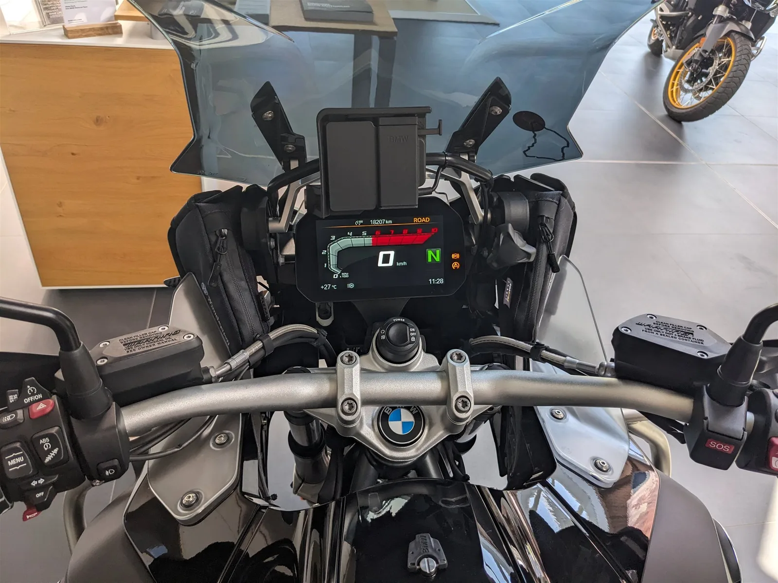 BMW R 1200 GS Adventure Triple Black Alu-Koffer Topcase 3 Pakete