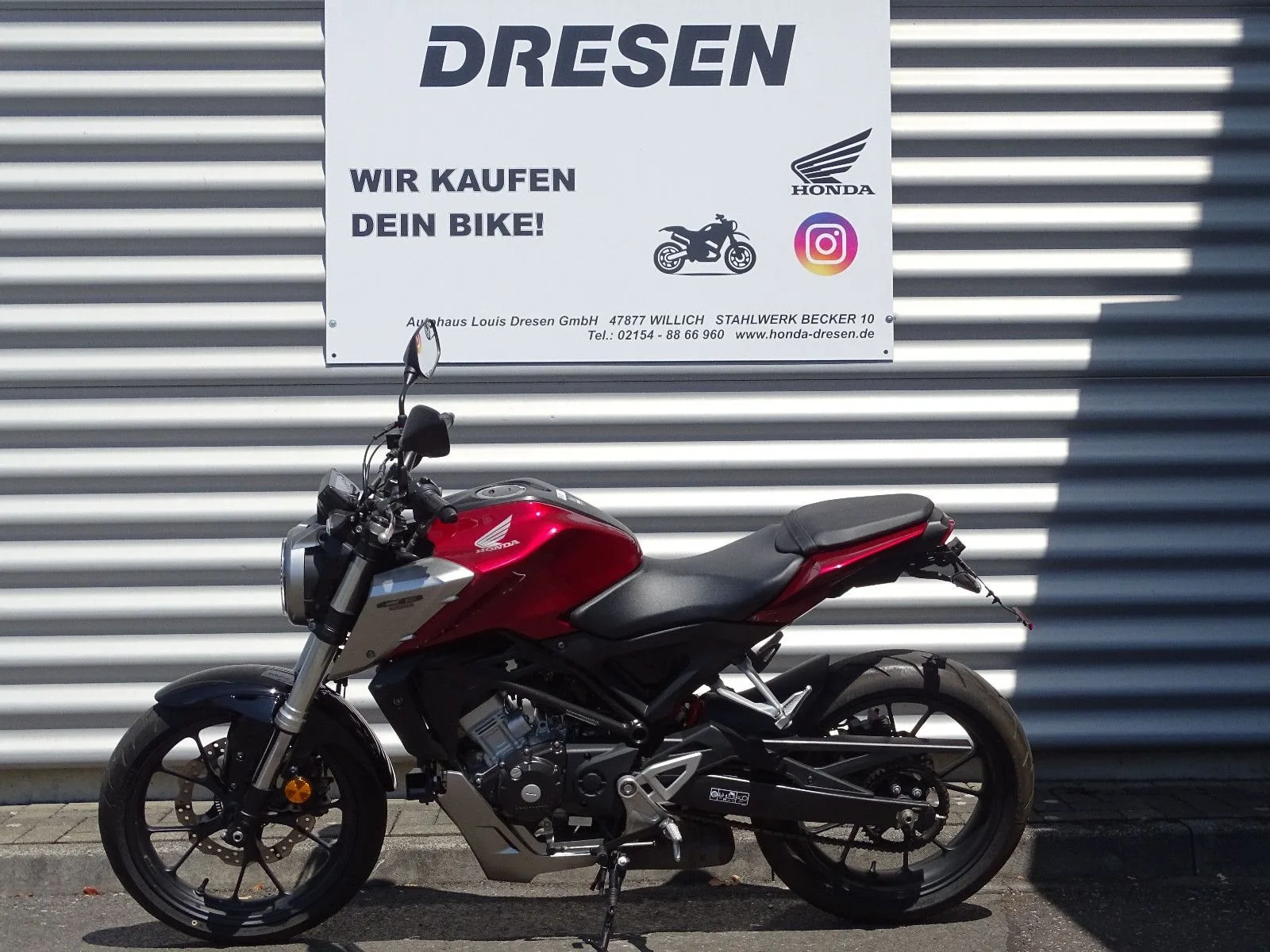 Honda CB125R ABS Kurzer Kennzeichenhalter