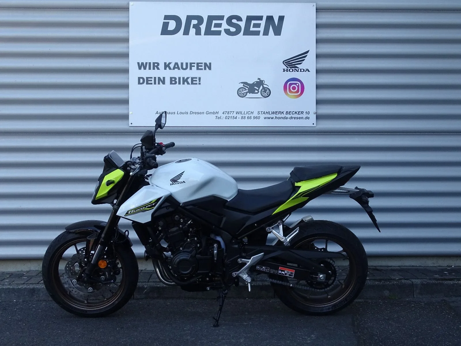 Honda CB500 Hornet E-Clutch