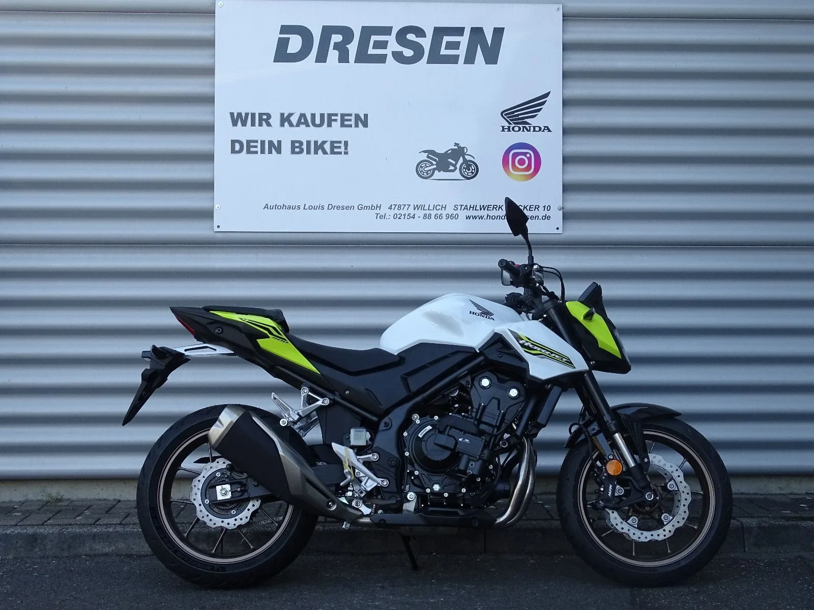 Honda CB500 Hornet E-Clutch