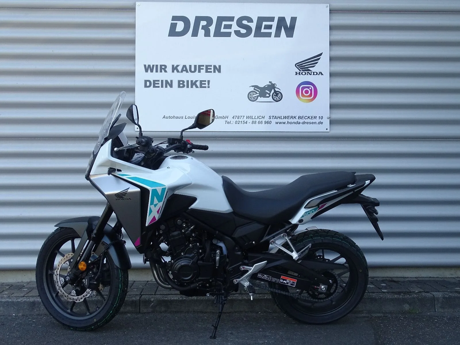 Honda NX500 E-Clutch