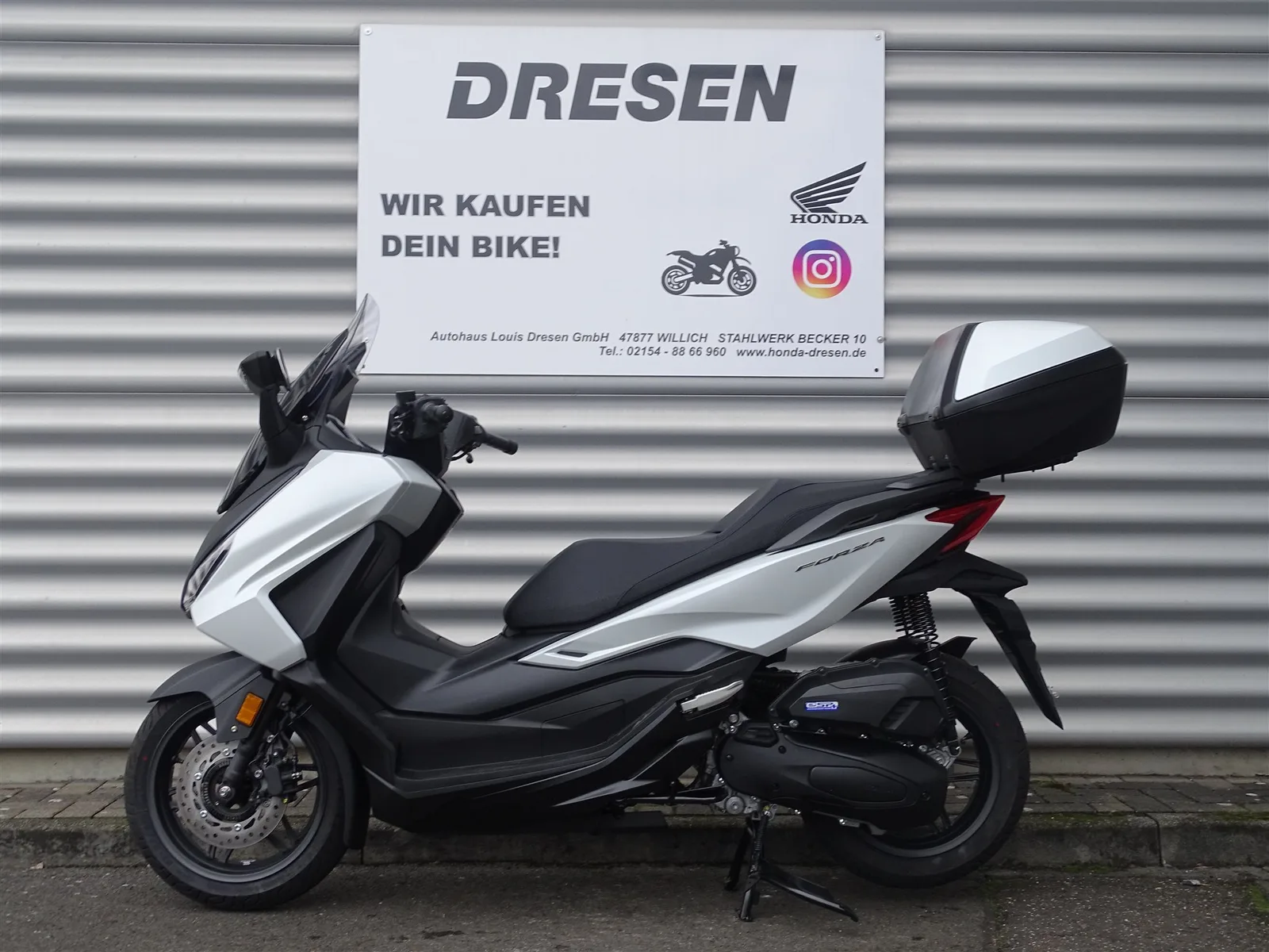 Honda Forza 125 Inkl. Smart Top Case