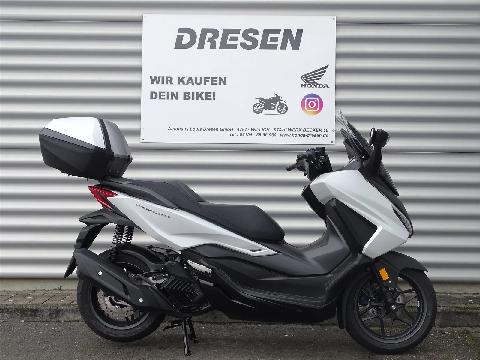 Honda Forza 125 Inkl. Smart Top Case