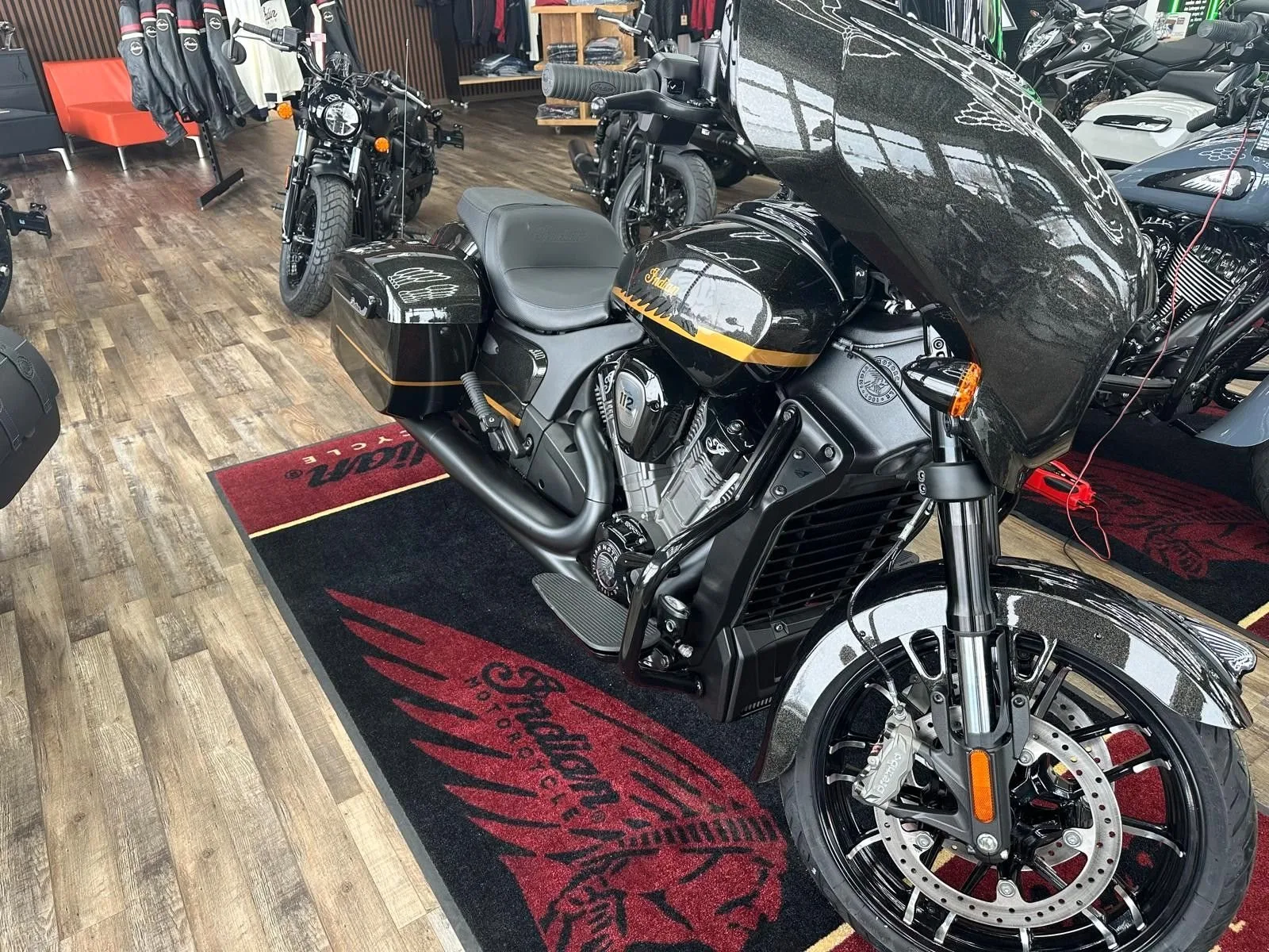 Indian Chieftain Powerplus Dark Horse with 112 Package