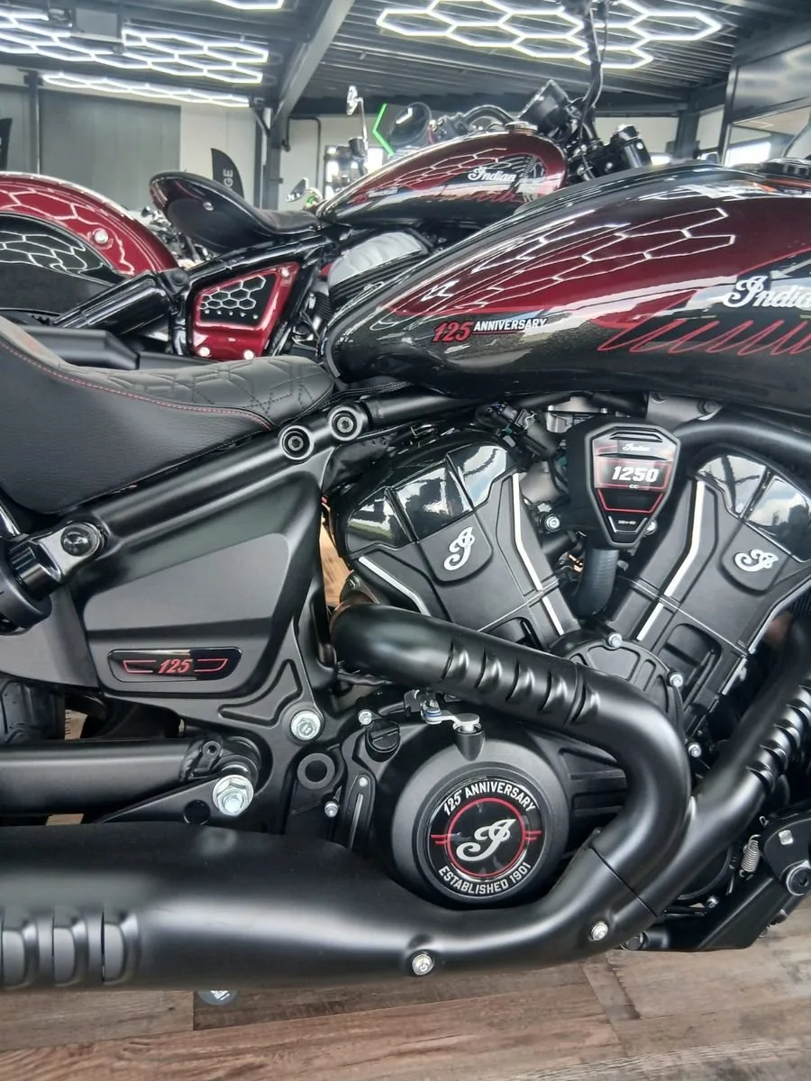Indian Scout Bobber 125th Anniversary Edition