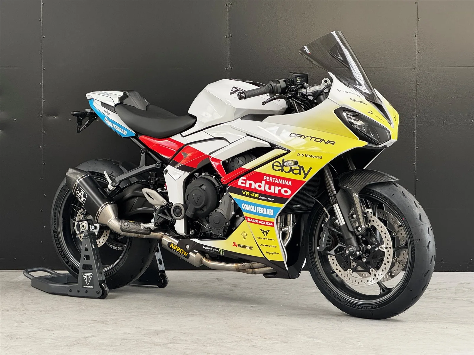 Triumph Daytona 660 D+S PERTAMINA EDITION