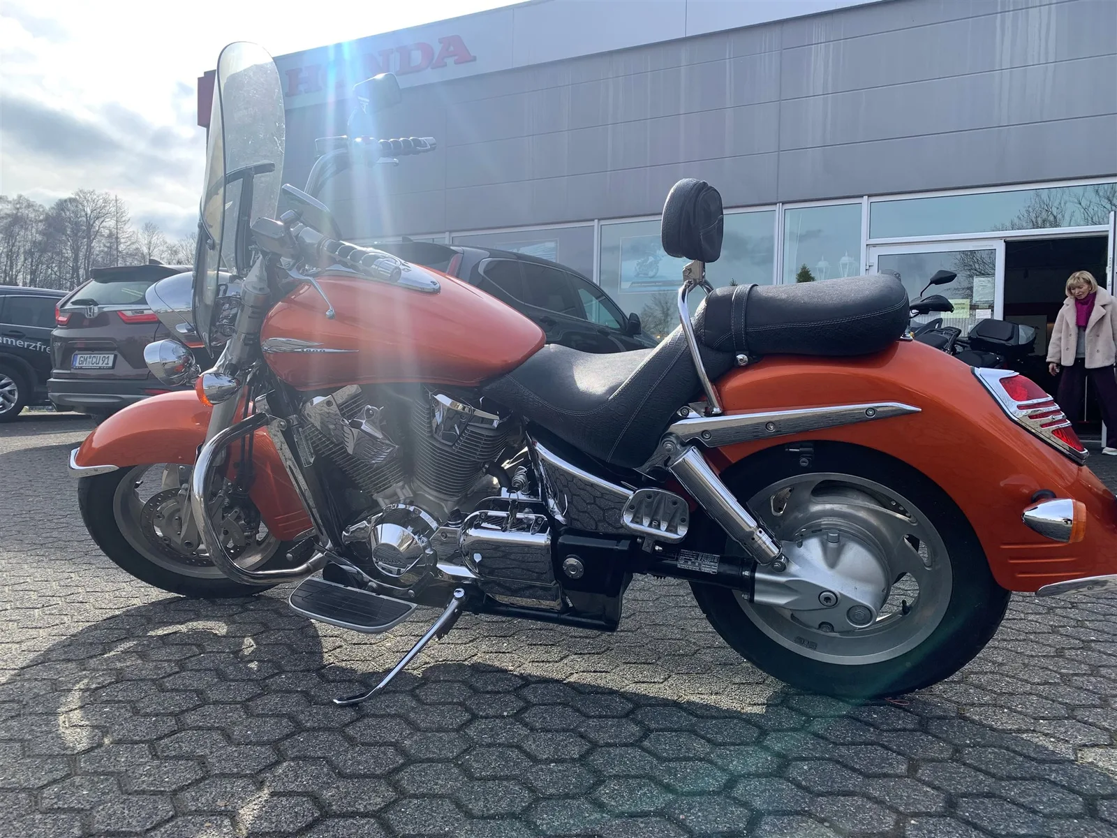 Honda VTX 1800 \*Scheibe\*Sissybar\*Sturzbügel\*Inspektion\*