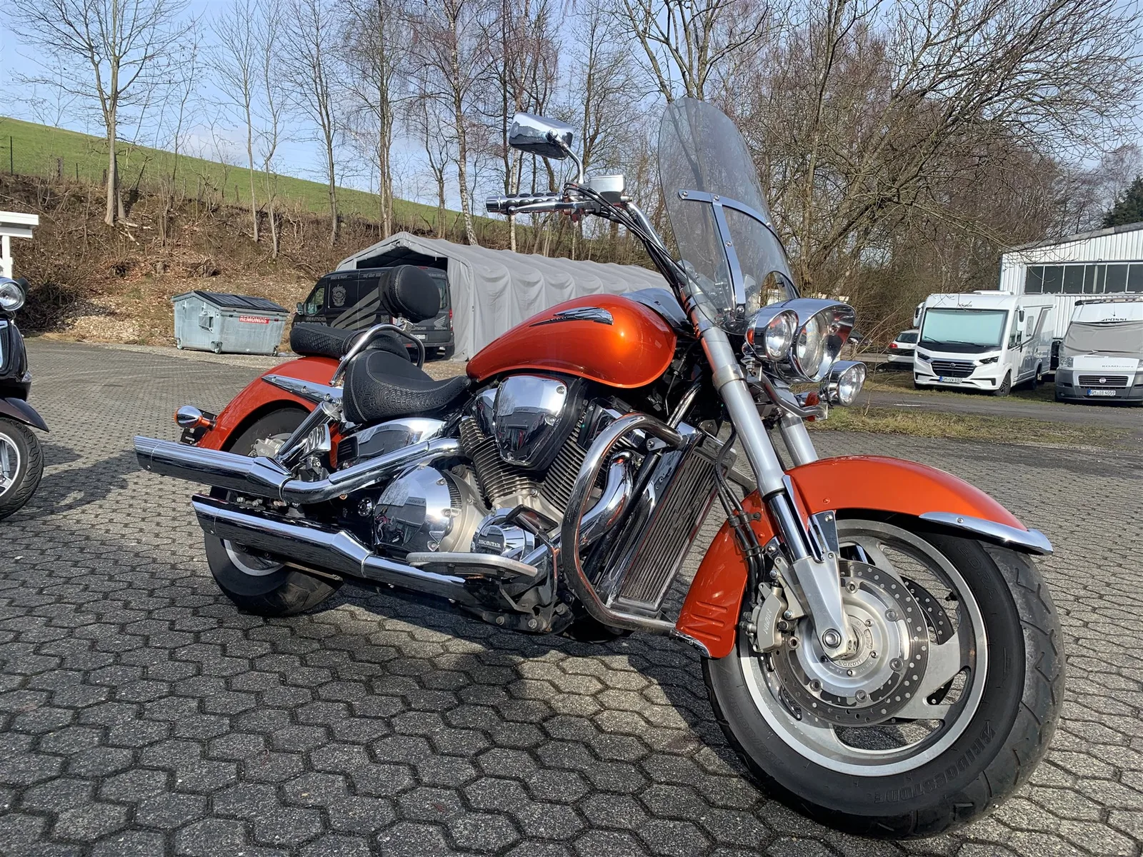 Honda VTX 1800 \*Scheibe\*Sissybar\*Sturzbügel\*Inspektion\*