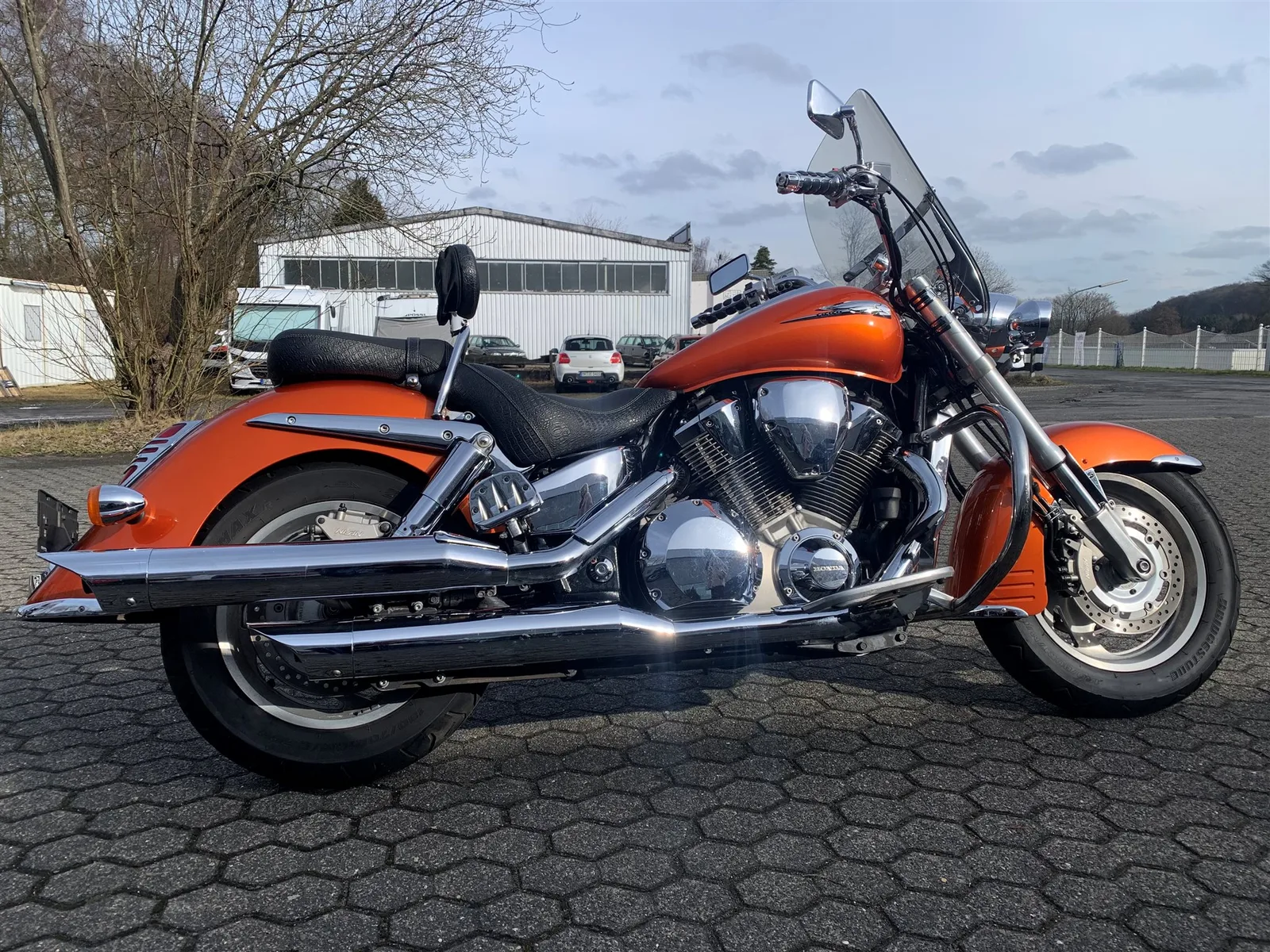 Honda VTX 1800 \*Scheibe\*Sissybar\*Sturzbügel\*Inspektion\*