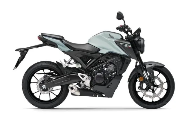 Honda CB125R Blue, Silver