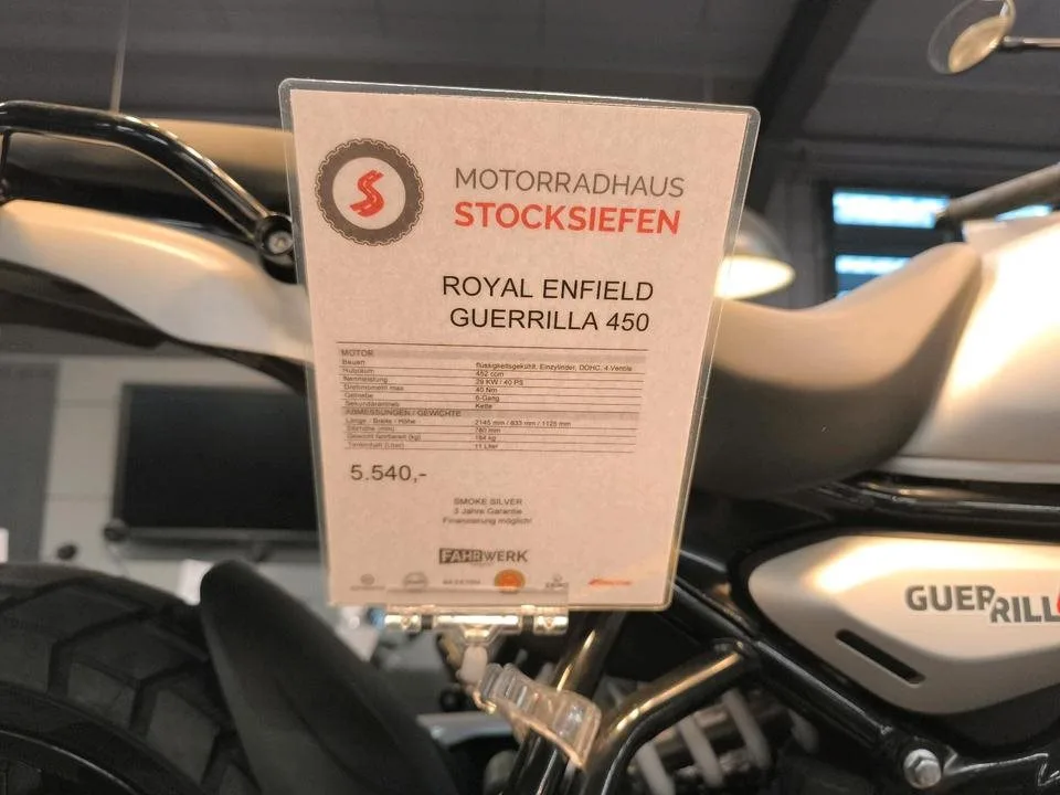 Royal Enfield Guerrilla 450