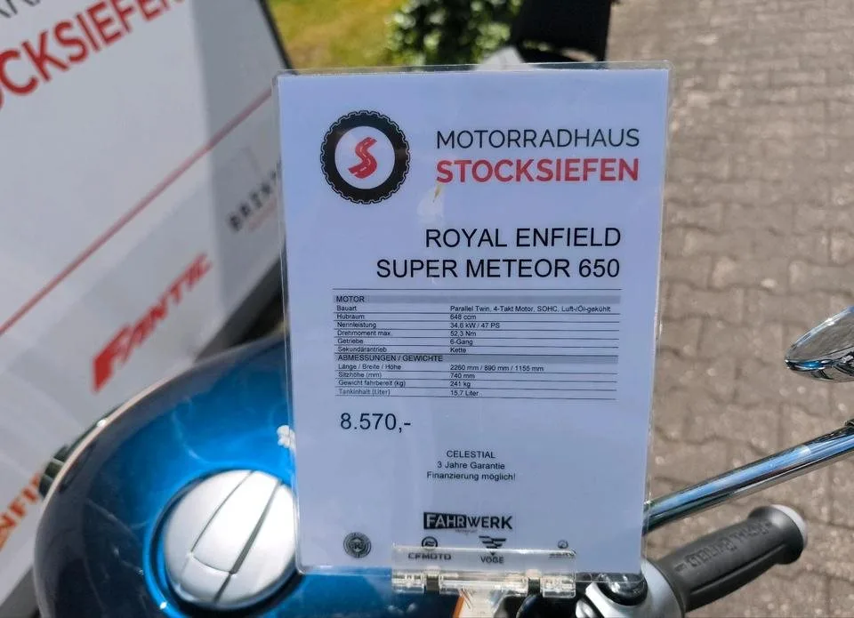 Royal Enfield Super Meteor 650