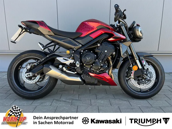 Triumph Street Triple 765 RS inkl. kurzer Kennzeichenhalter + Bremsenbelüftung