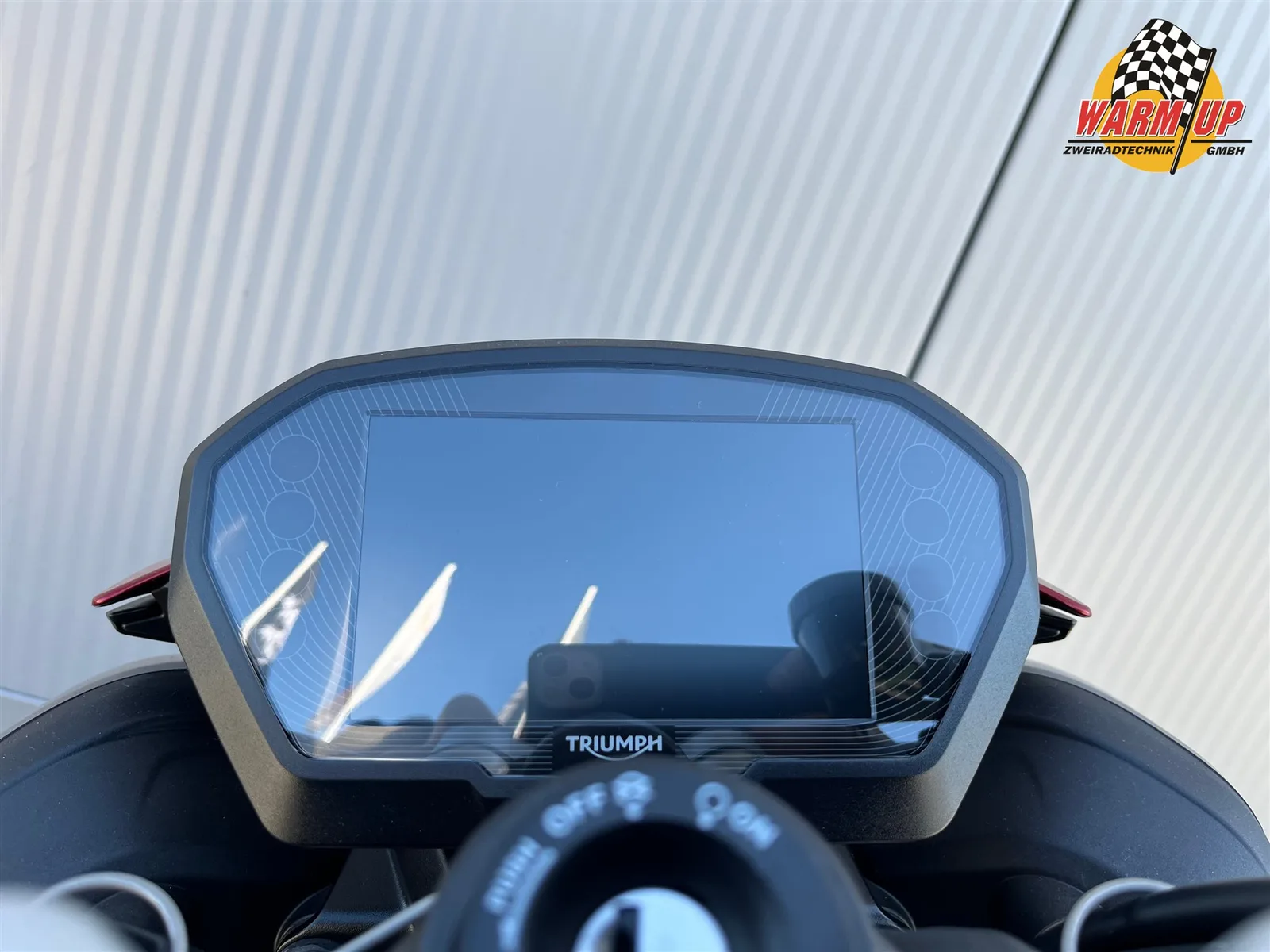 Triumph Street Triple 765 RS inkl. kurzer Kennzeichenhalter + Bremsenbelüftung