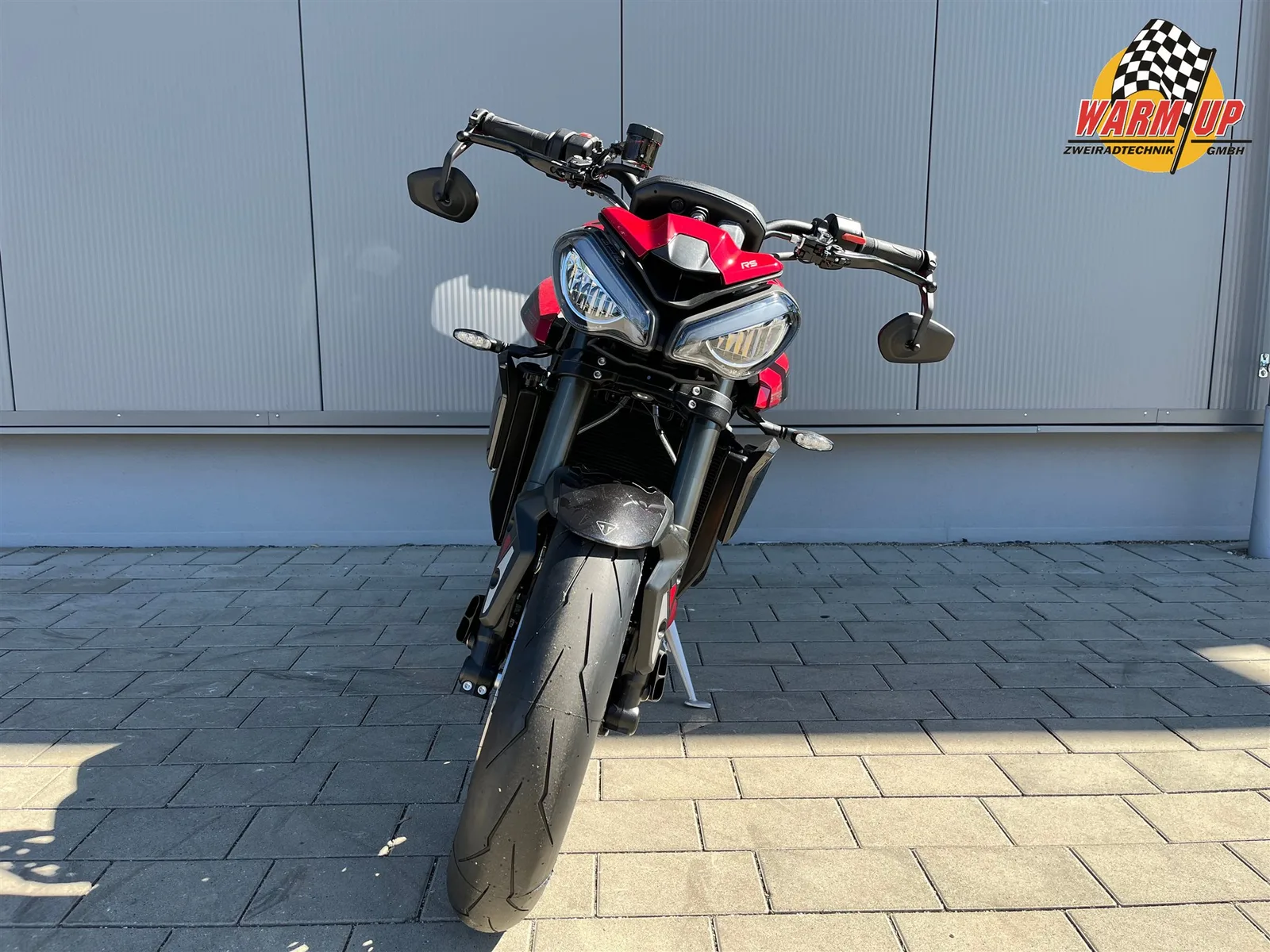Triumph Street Triple 765 RS inkl. kurzer Kennzeichenhalter + Bremsenbelüftung