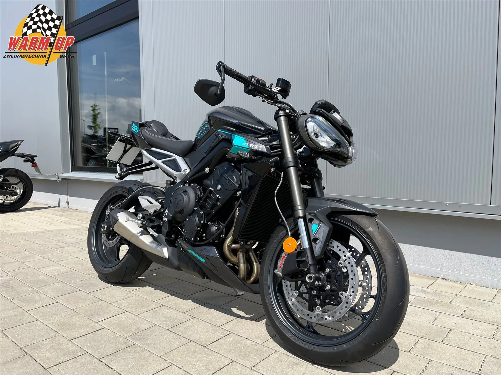 Triumph Street Triple 765 RS inkl. kurzer Kennzeichenhalter + Bremsenbelüftung