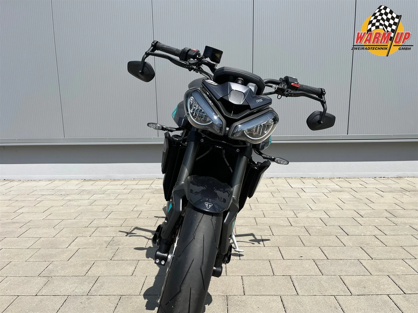 Triumph Street Triple 765 RS inkl. kurzer Kennzeichenhalter + Bremsenbelüftung