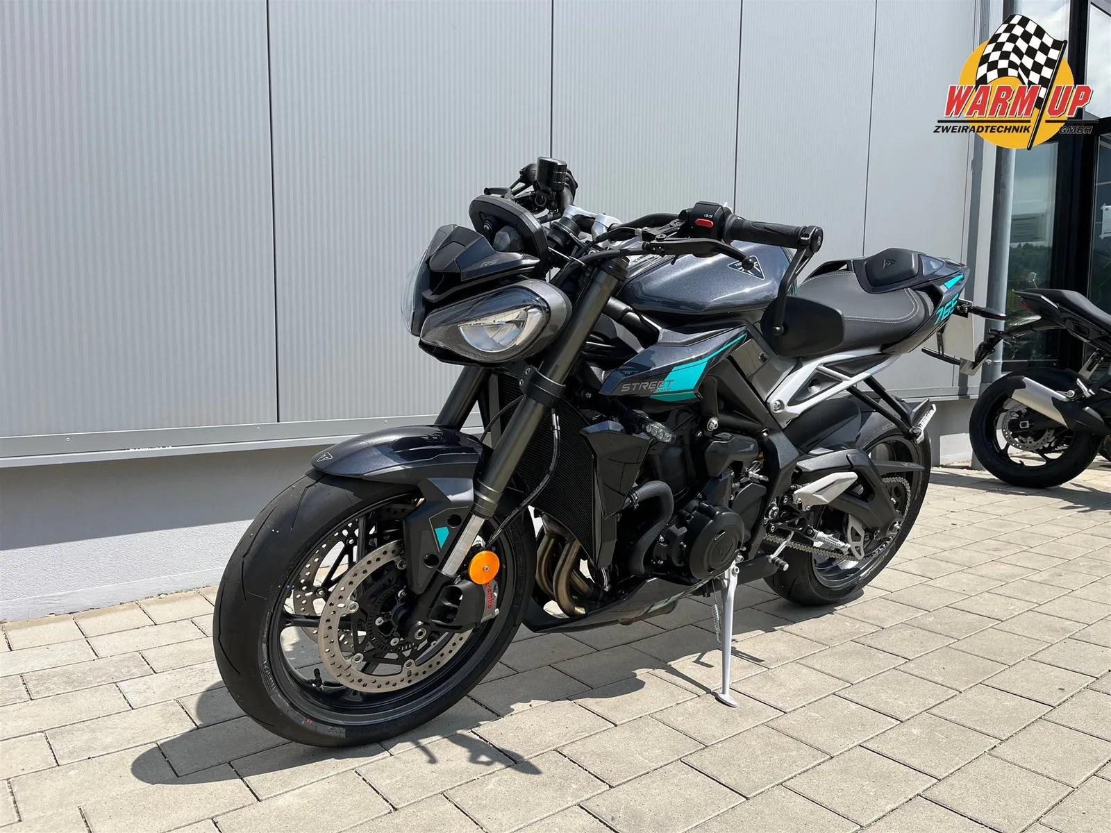 Triumph Street Triple 765 RS inkl. kurzer Kennzeichenhalter + Bremsenbelüftung