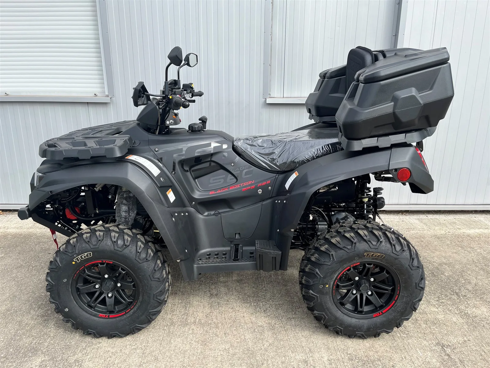 TGB Blade 560 EPS ABS incl. Heck-Koffer / Aktion Blade 560 EPS (Servolenkung) ABS Touring Off Road T3 Black Edition