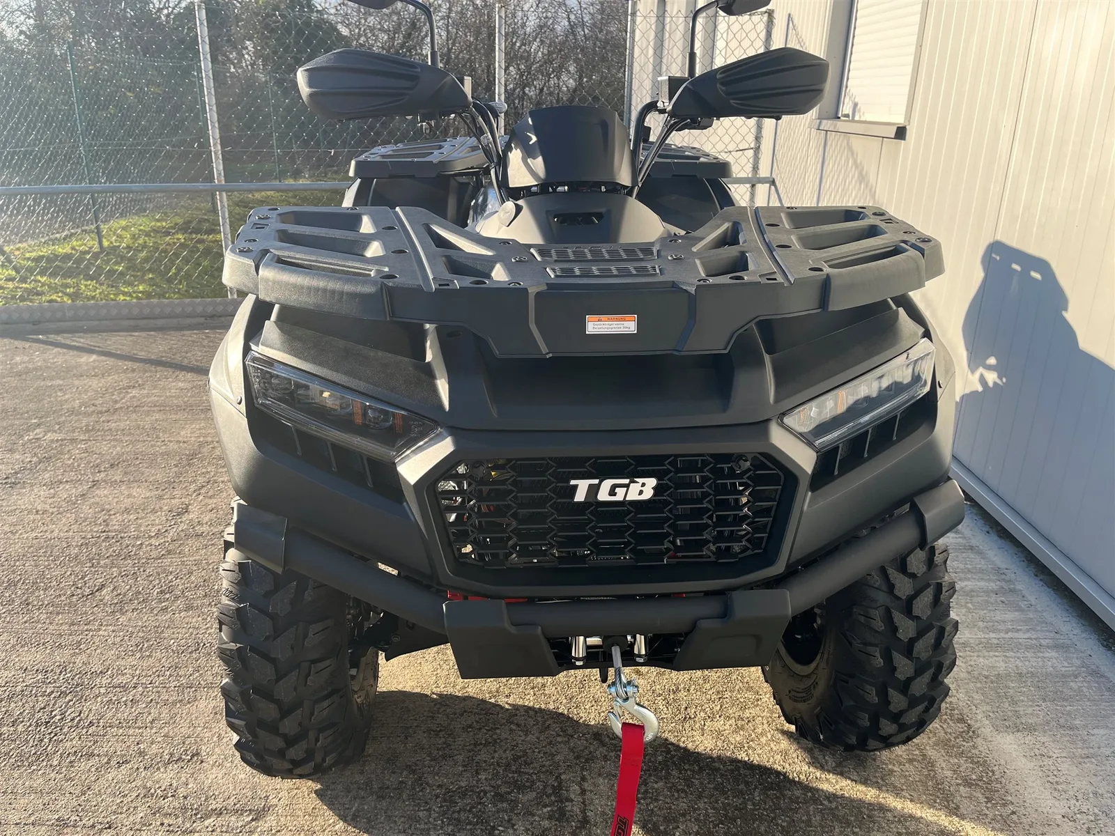 TGB Blade 560 EPS ABS incl. Heck-Koffer / Aktion Blade 560 EPS (Servolenkung) ABS Touring Off Road T3 Black Edition