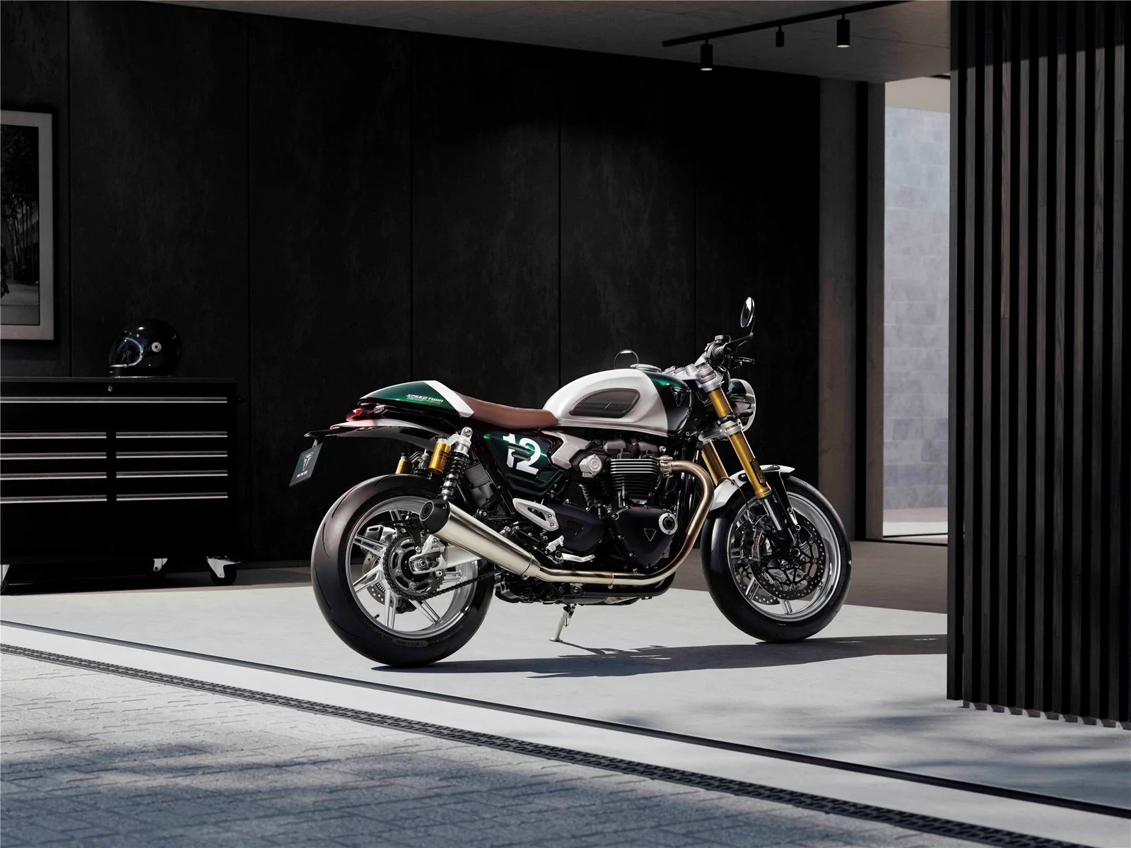 Triumph Speed Twin 1200 Cafe Racer Edition - Neufahrzeug