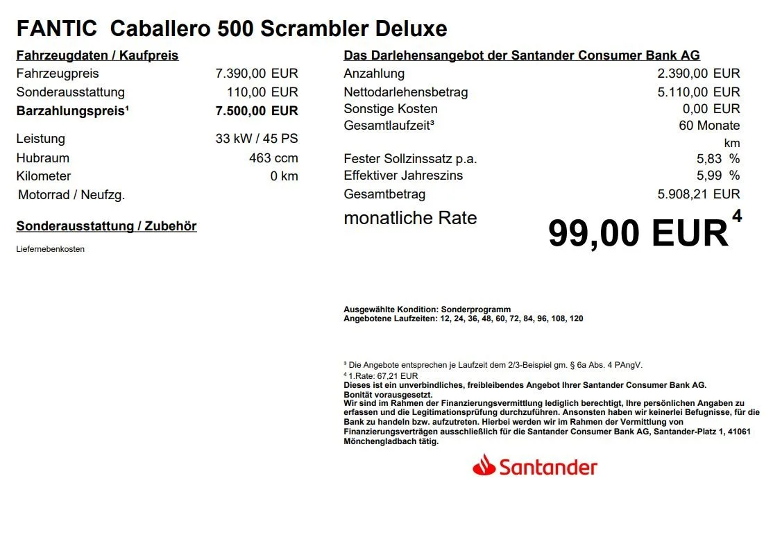 Fantic Caballero Deluxe 500 Mit neuem "Herz"