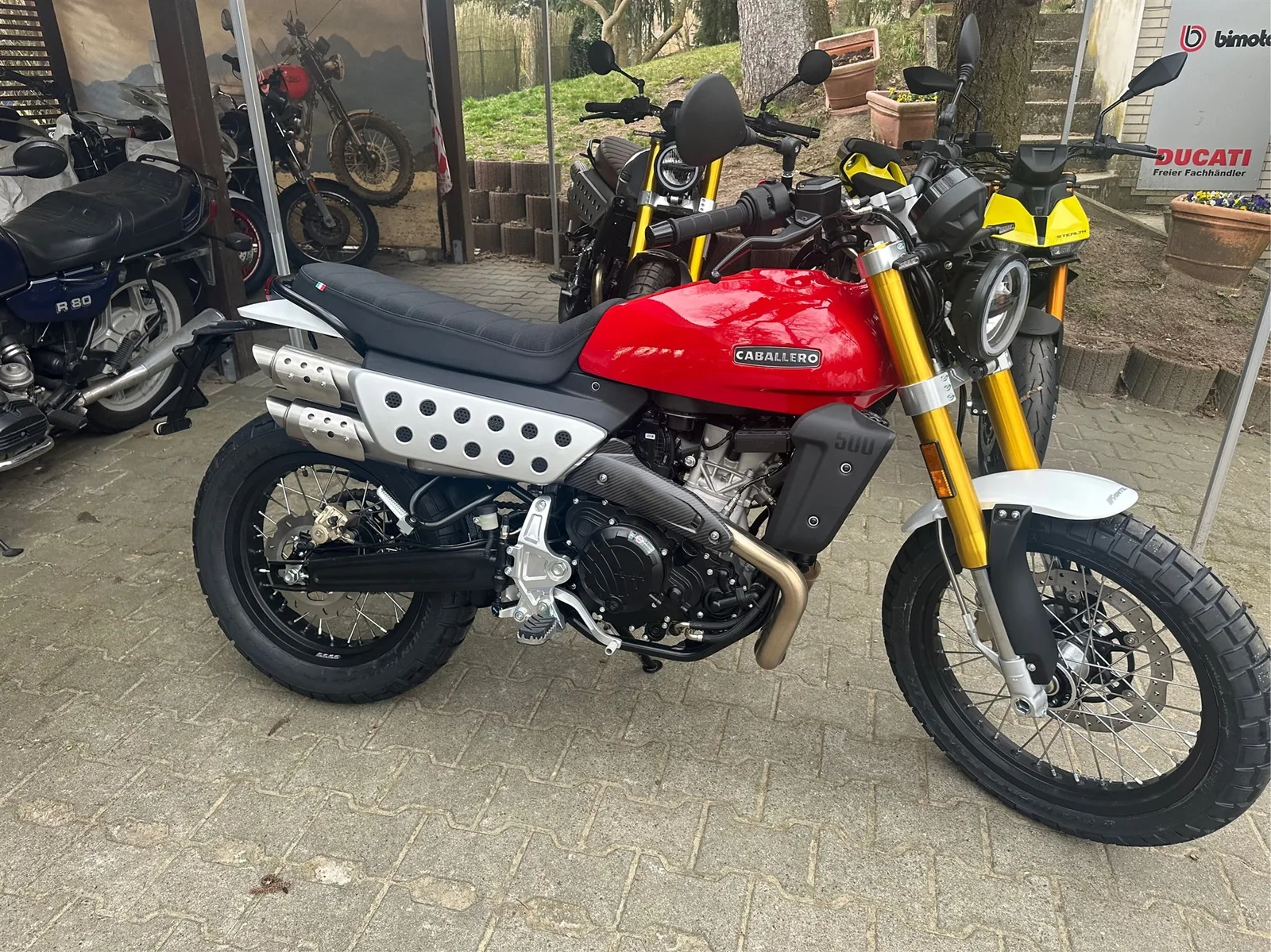 Fantic Caballero Scrambler 500 Mit neuem "Herz" 2026 "Made in Italia"
