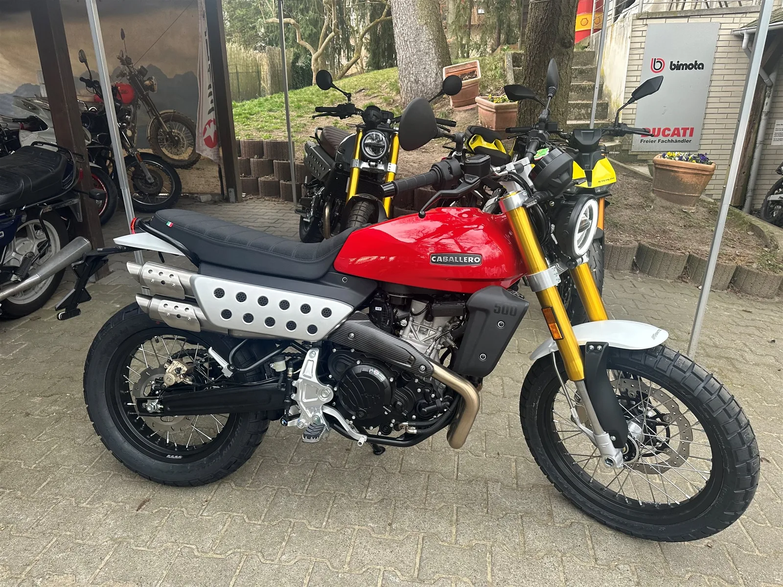 Fantic Caballero Scrambler 500 Mit neuem "Herz" 2026 "Made in Italia"