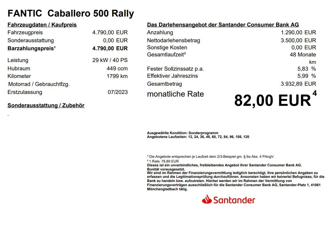 Fantic Caballero Rally 500 Wunderschön neuwertig aus 2.Hand!