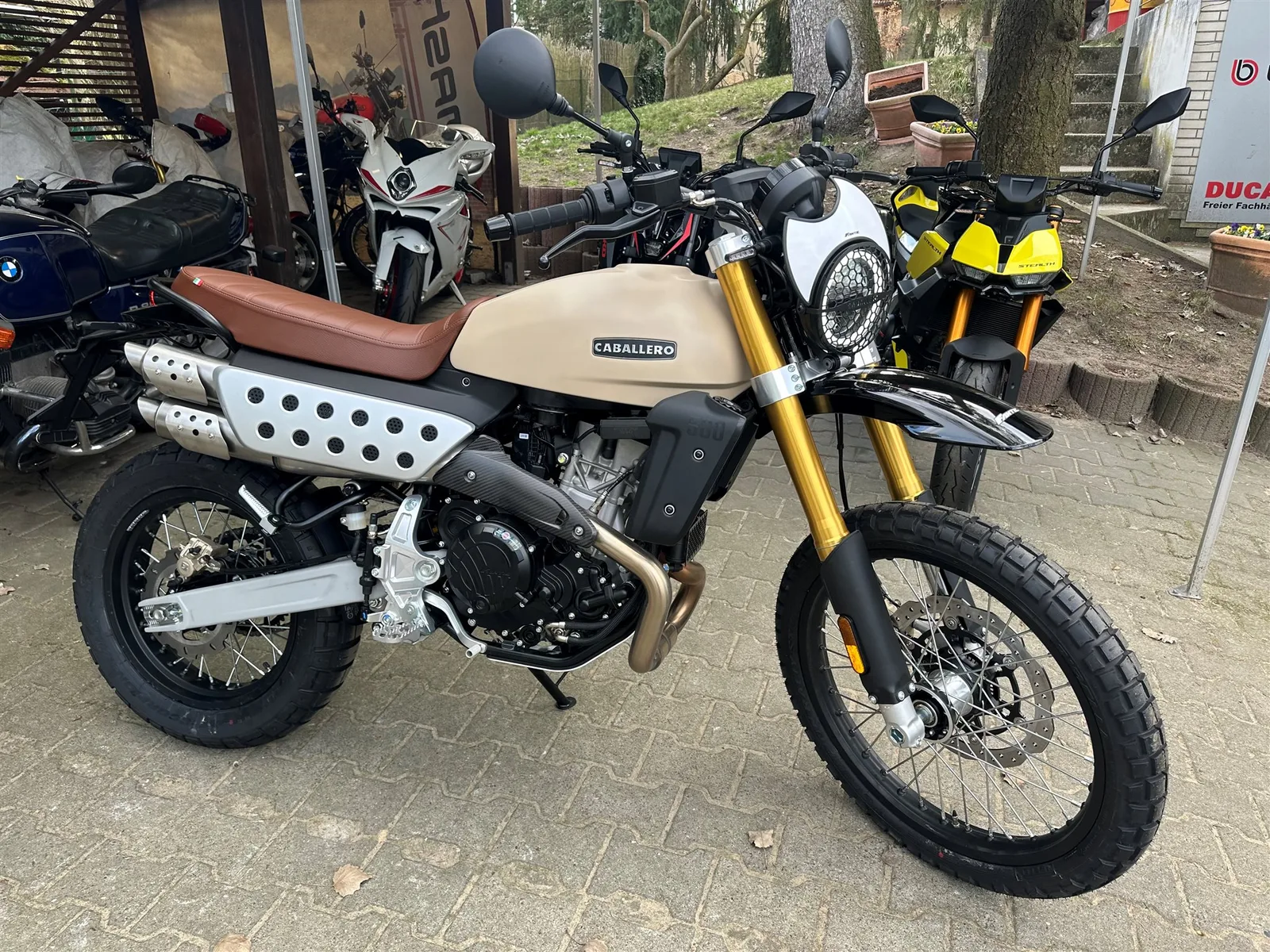 Fantic Caballero Rally 500 Mit neuem Minarelli "Herz" Made in Italia"