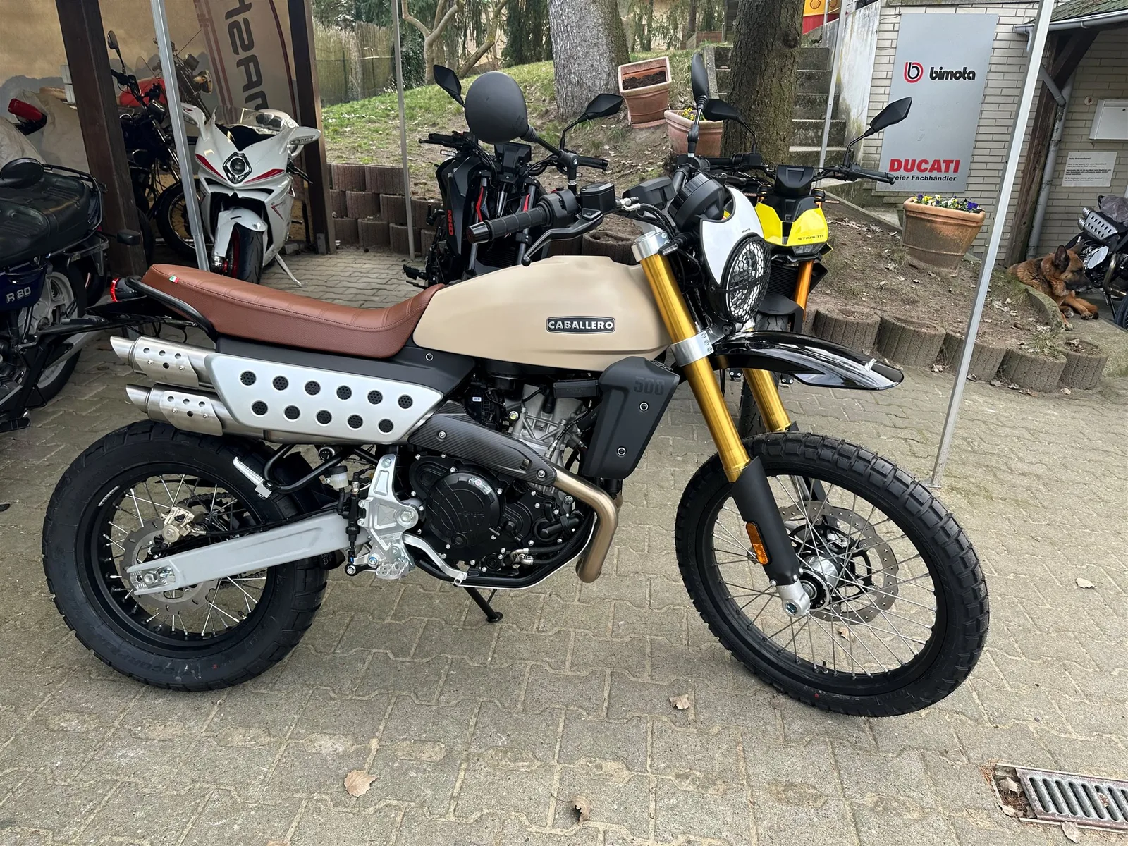 Fantic Caballero Rally 500 Mit neuem Minarelli "Herz" Made in Italia"