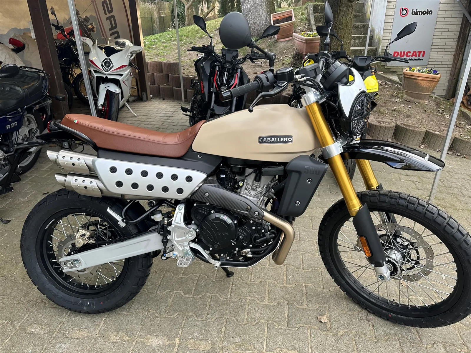 Fantic Caballero Rally 500 Mit neuem Minarelli "Herz" Made in Italia"