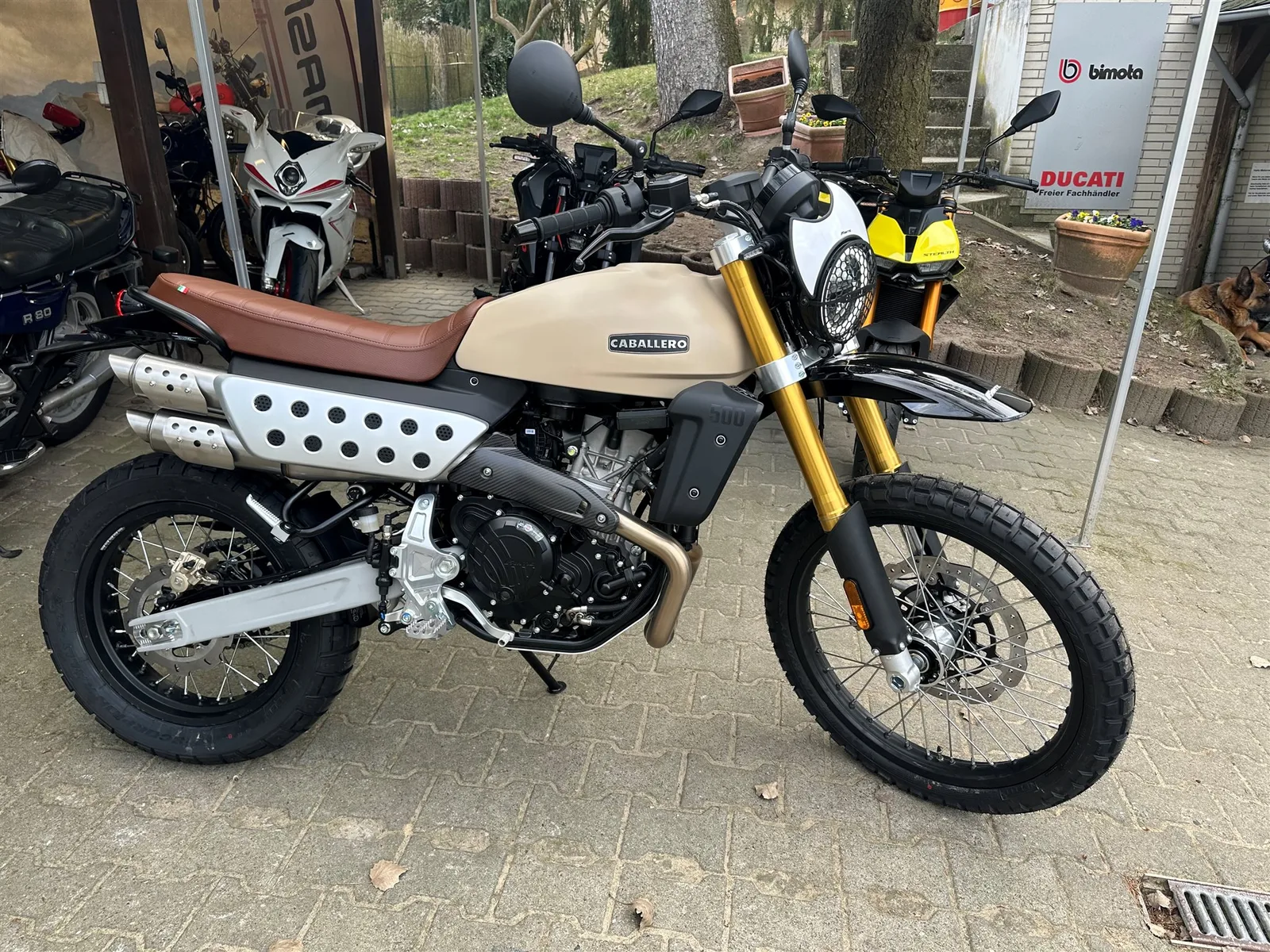 Fantic Caballero Rally 500 Mit neuem Minarelli "Herz" Made in Italia"