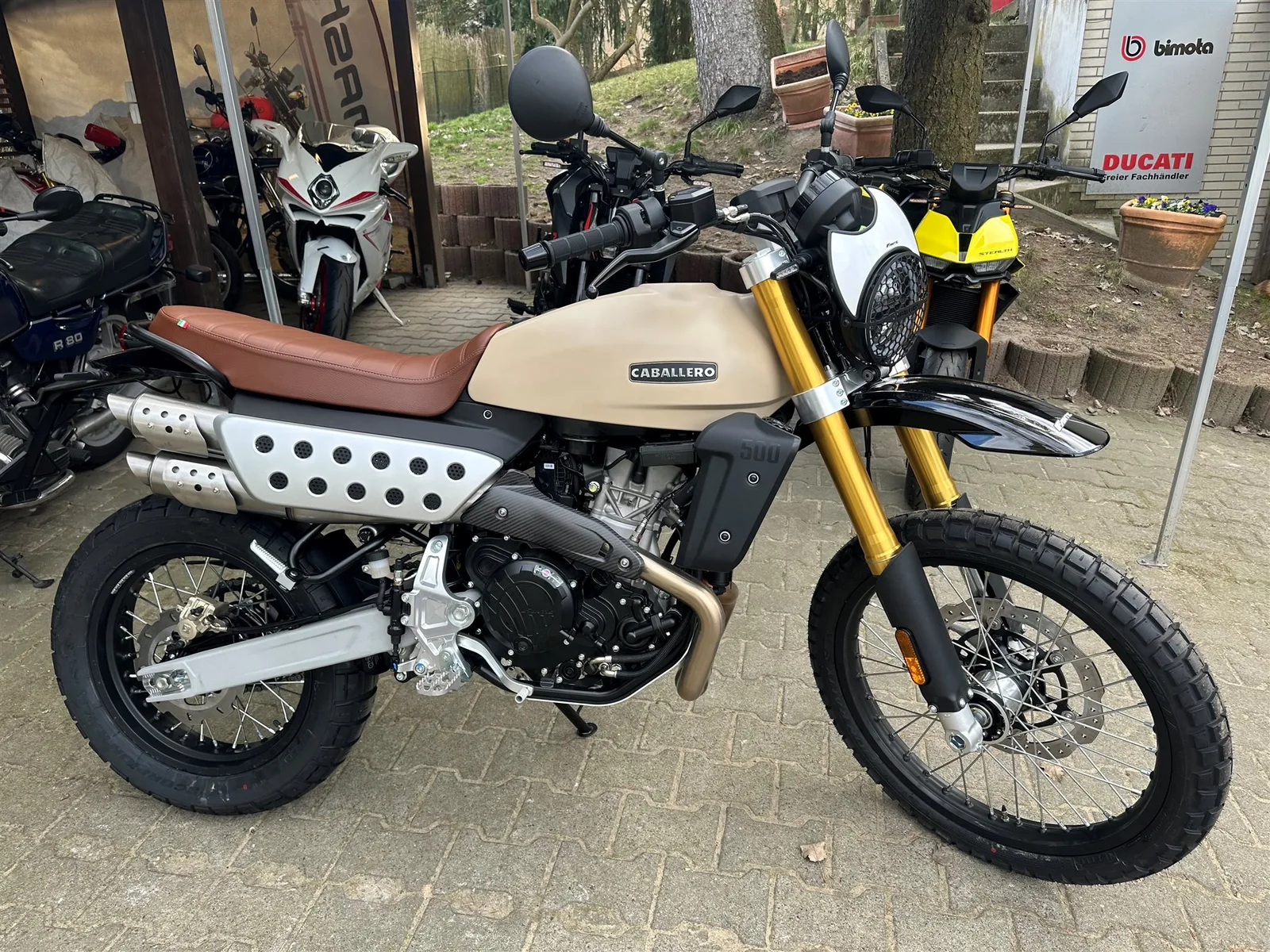 Fantic Caballero Rally 500 Mit neuem Minarelli "Herz" Made in Italia"