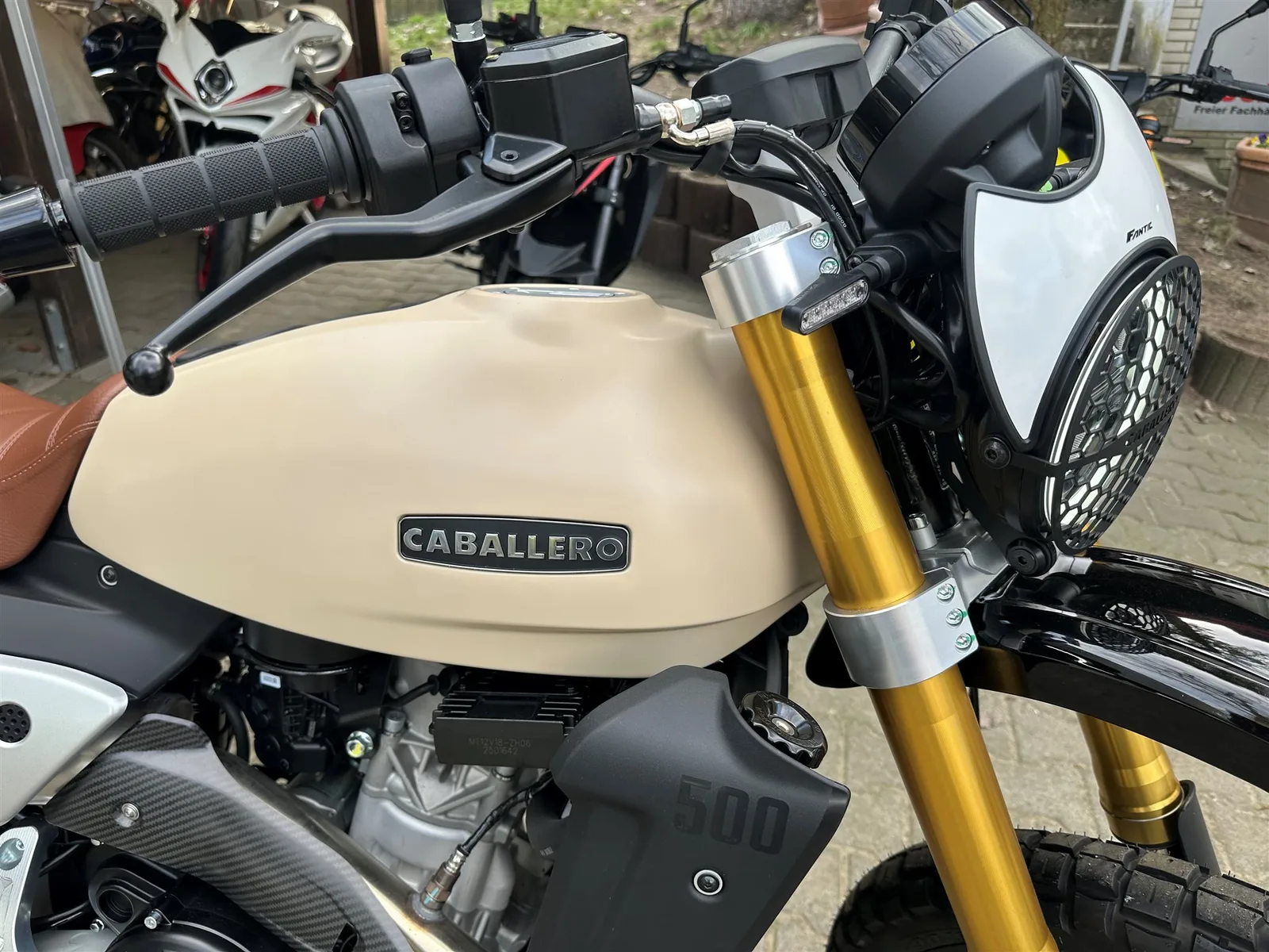 Fantic Caballero Rally 500 Mit neuem Minarelli "Herz" Made in Italia"