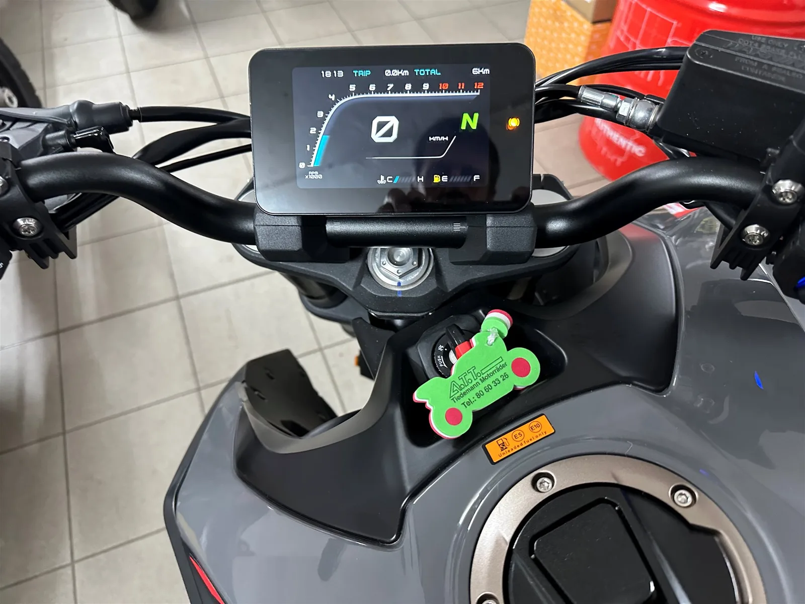 Rieju NKD 125 Gierig mit Top Verarbeitung