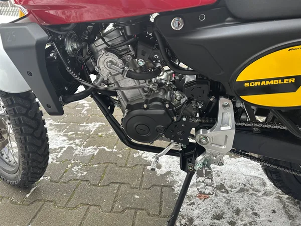 Fantic Caballero Scrambler 125 2026 In rot wunderschön!