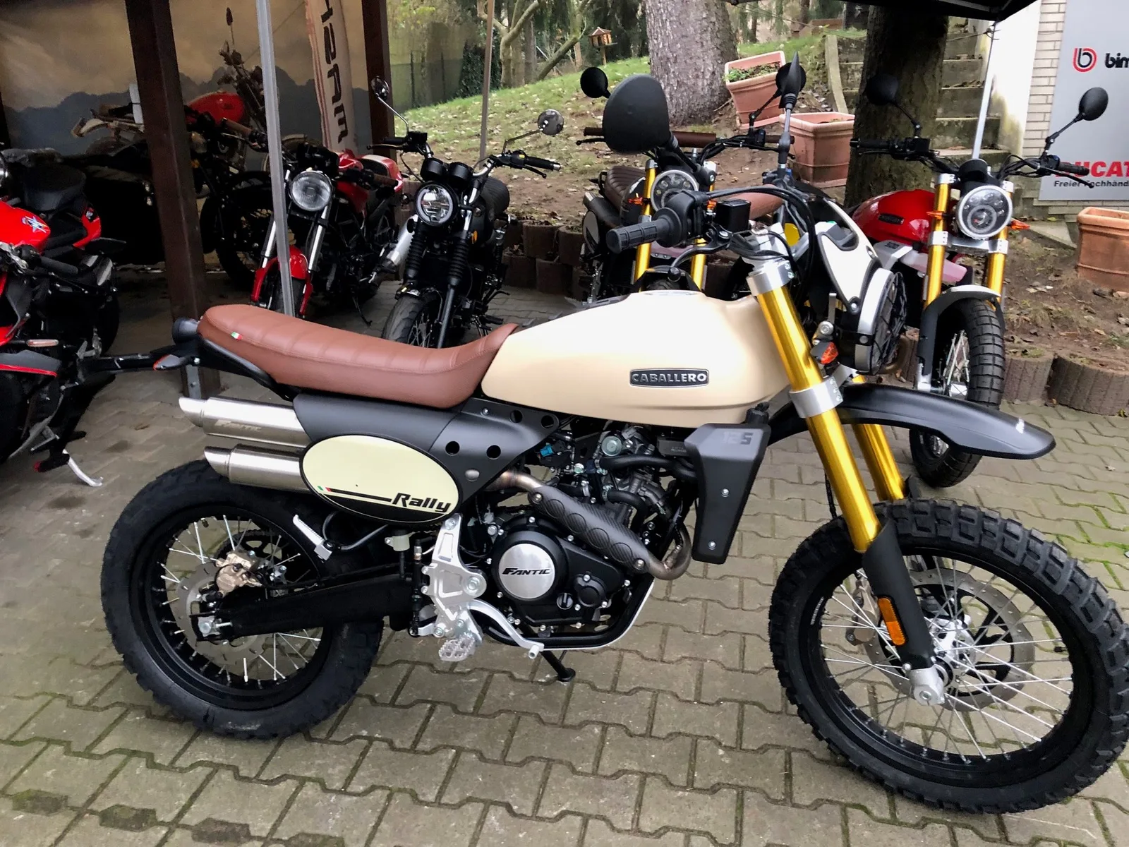 Fantic Caballero Rally 125 Top Ausstattung 2026!