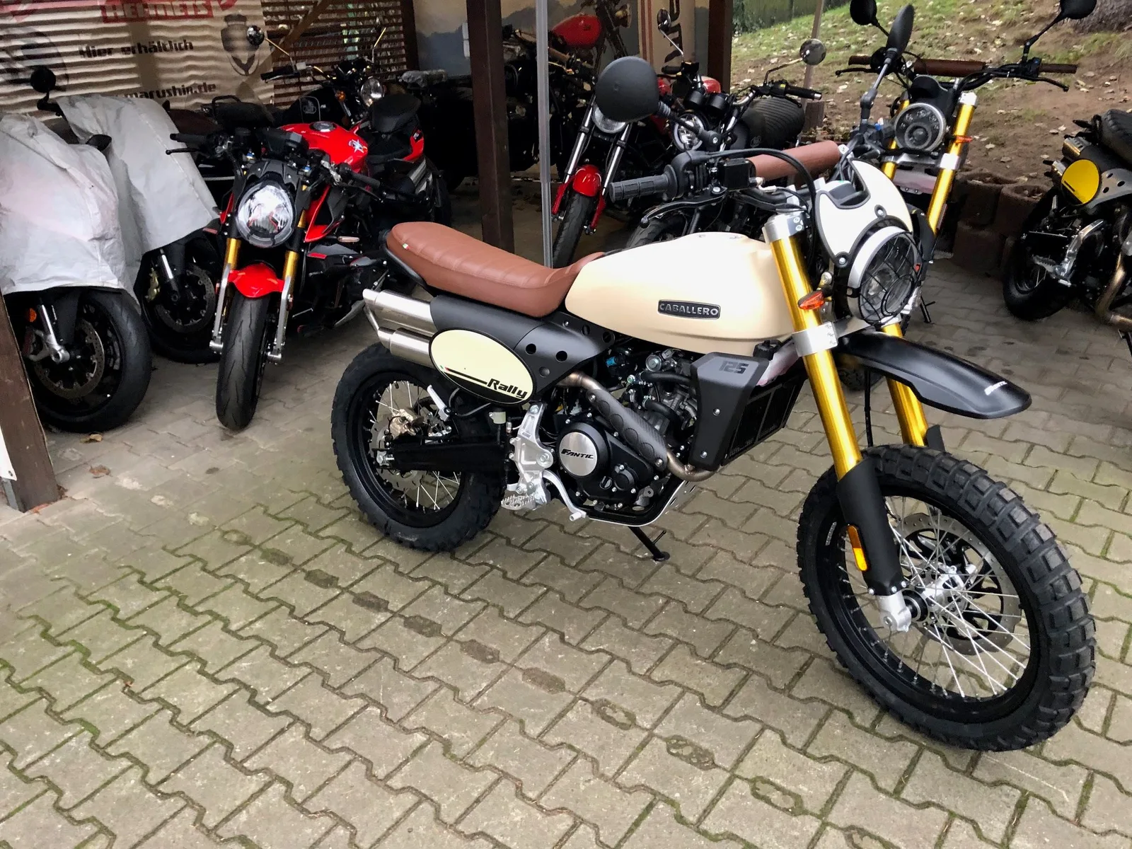 Fantic Caballero Rally 125 Top Ausstattung 2026!