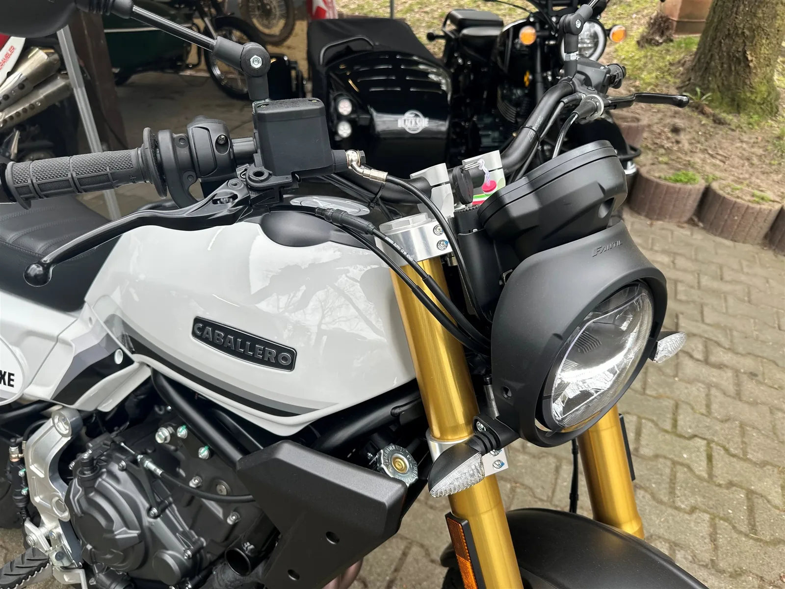 Fantic Caballero 700 Scrambler Deluxe -Lieferzeit 3 Wochen!