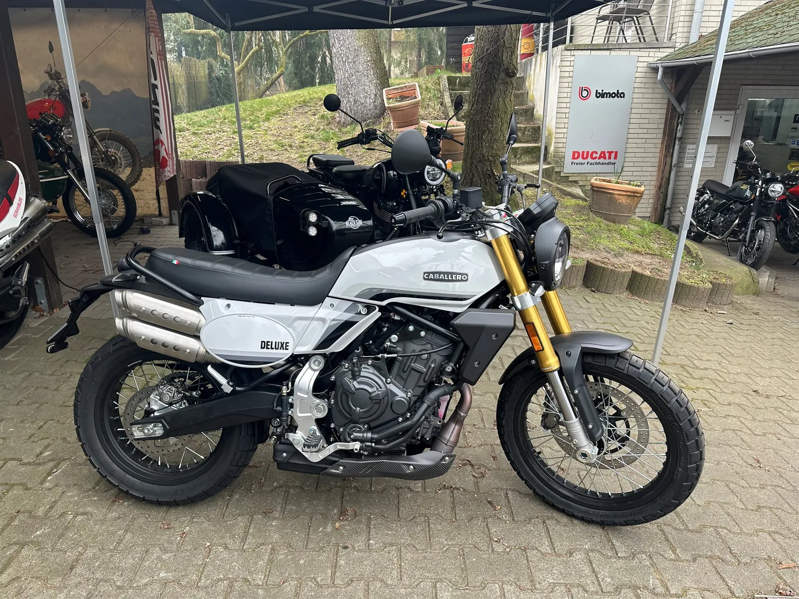 Fantic Caballero 700 Scrambler Deluxe -Lieferzeit 3 Wochen!