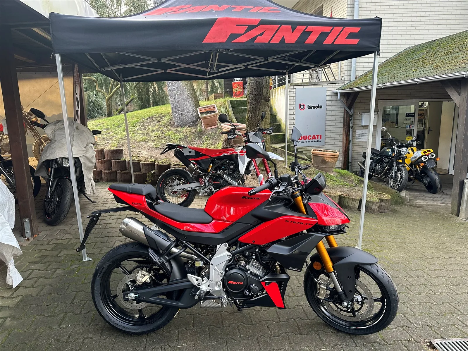 Fantic Stealth 125 Fantic\`s neuer Flitzer!