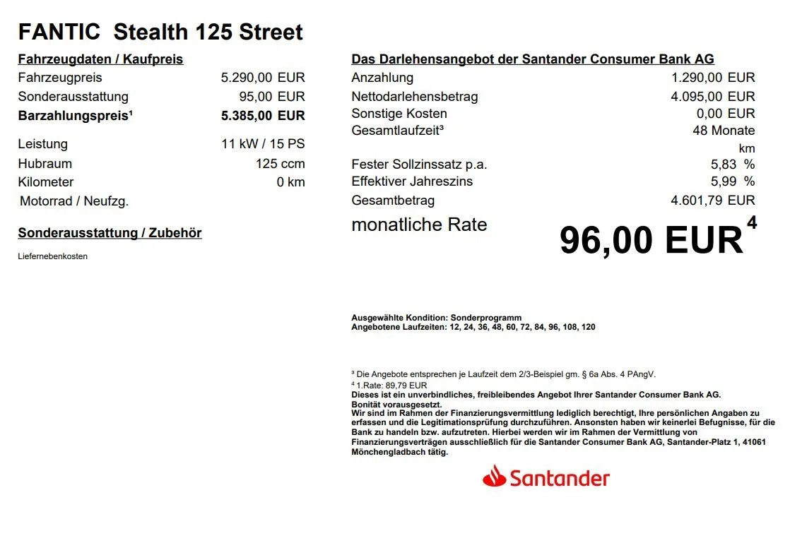 Fantic Stealth 125 Fantic\`s neuer Flitzer!