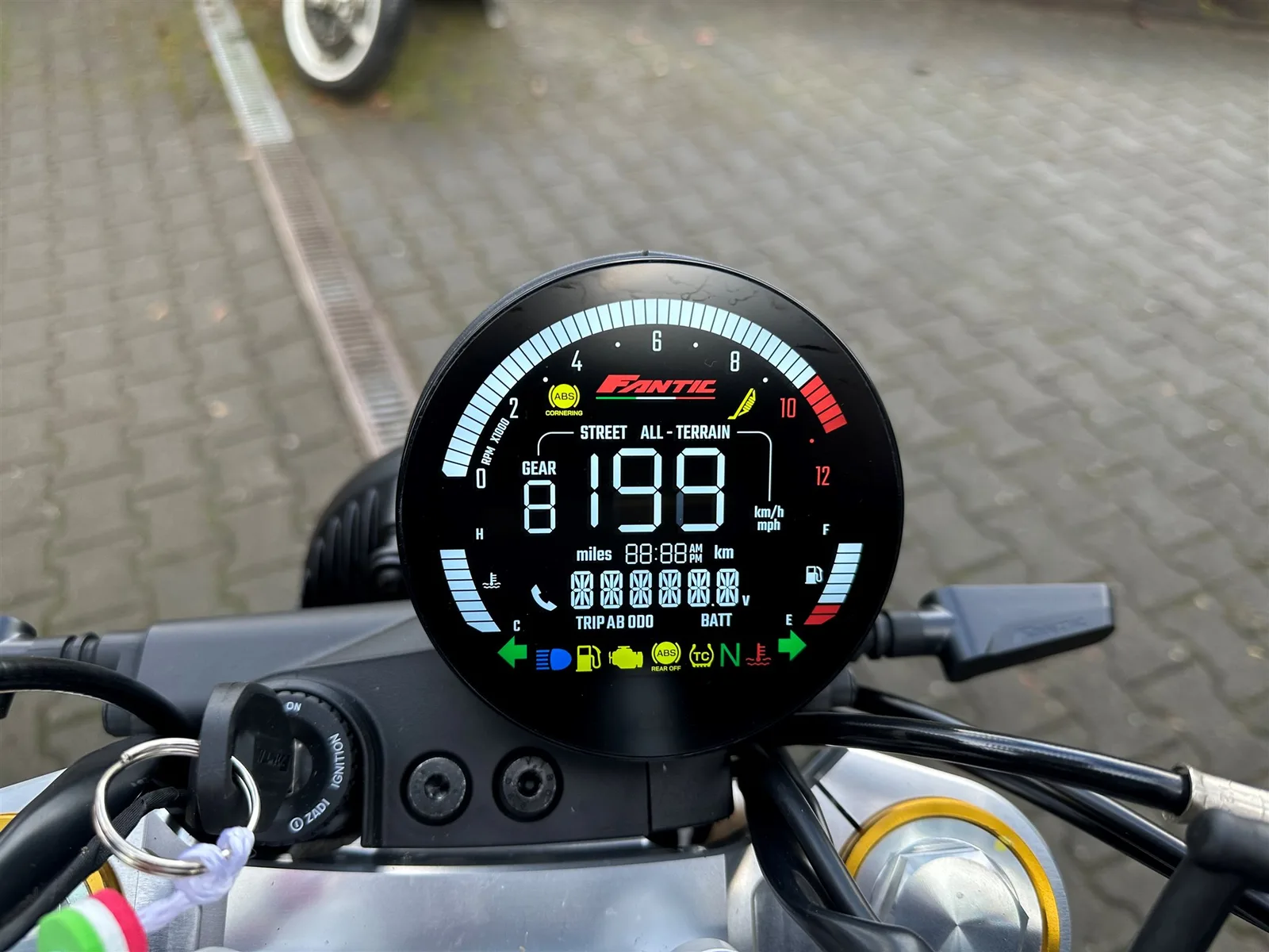 Fantic Caballero Scrambler 125 Wunderschöne Deluxe für 2026