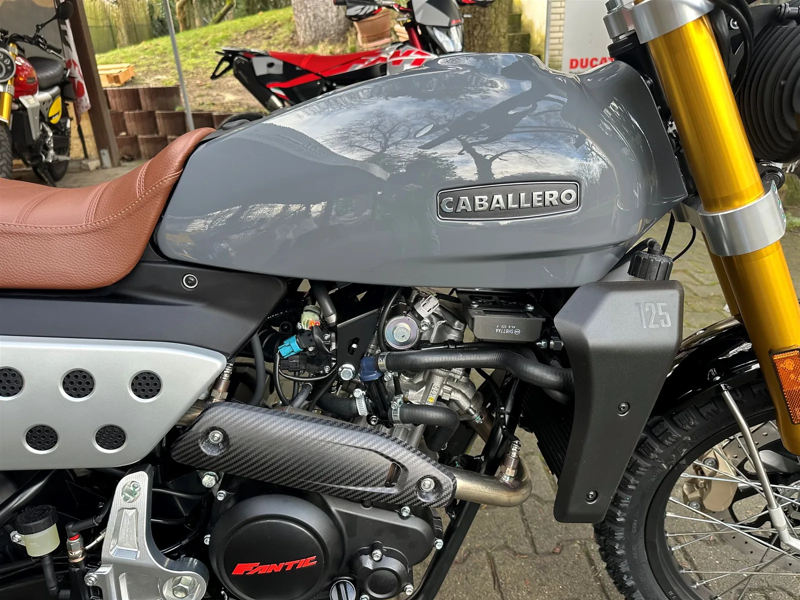 Fantic Caballero Scrambler 125 Wunderschöne Deluxe für 2026