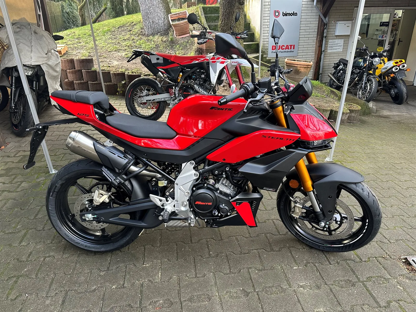Fantic Stealth 125 Fantic\`s neuer Flitzer!