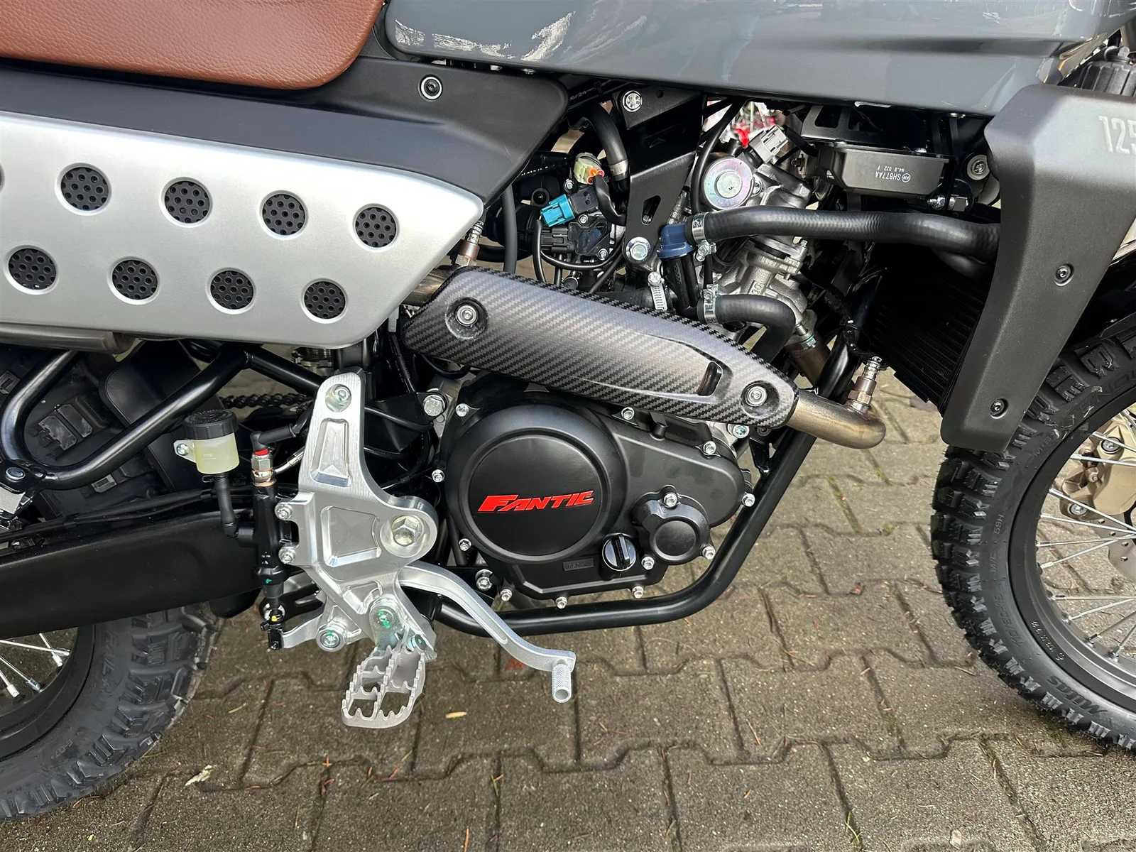 Fantic Caballero Scrambler 125 Wunderschöne Deluxe für 2026