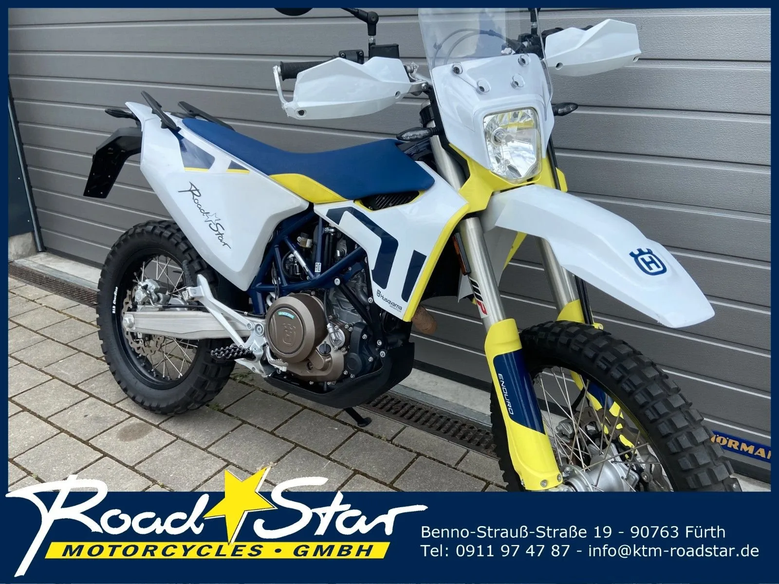 Husqvarna 701 Enduro 1. Hand, Zubehör, KD neu