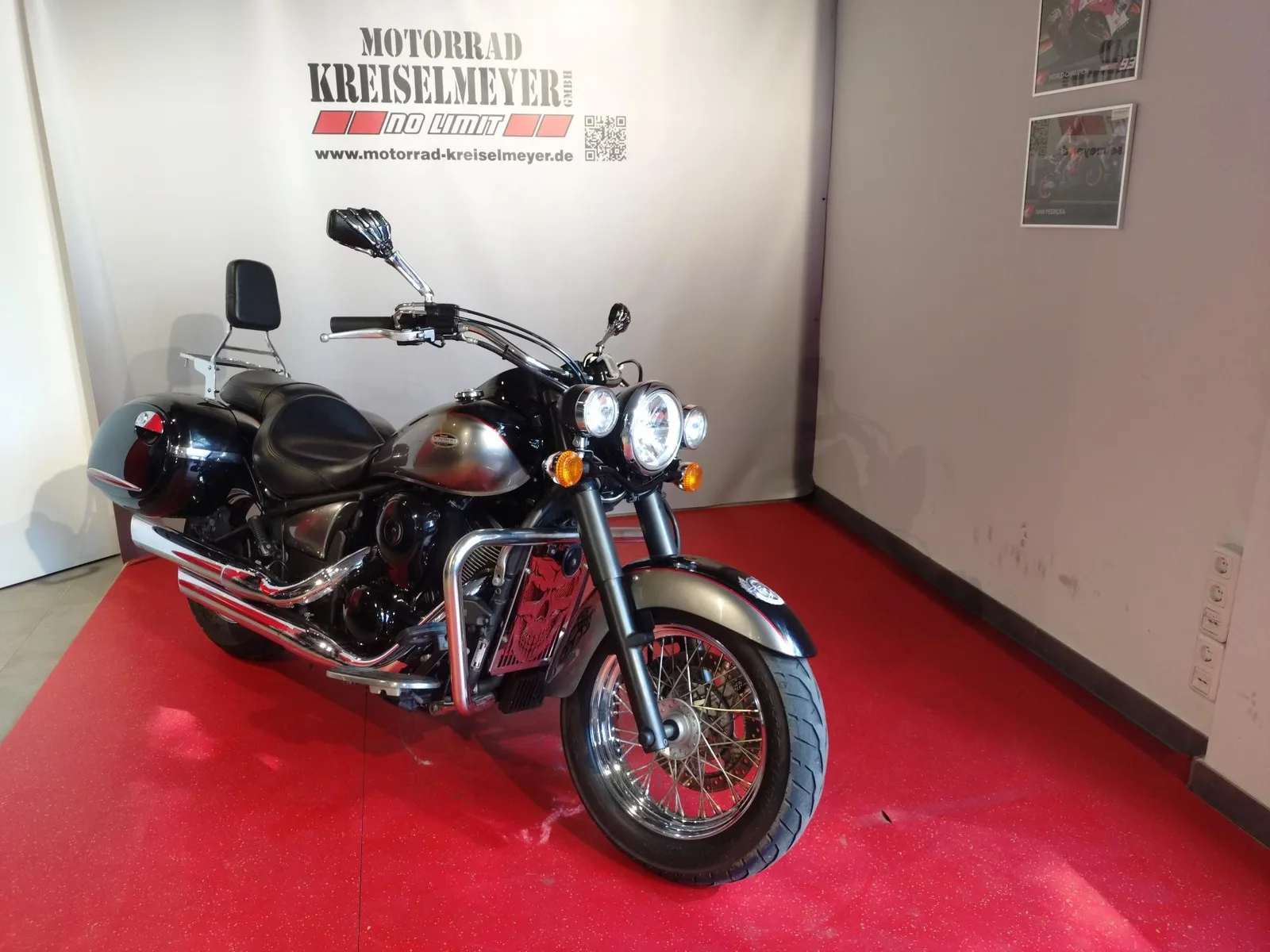 Kawasaki VN 900 Classic Top gepflegter Zustand mit Sonderzubehör!